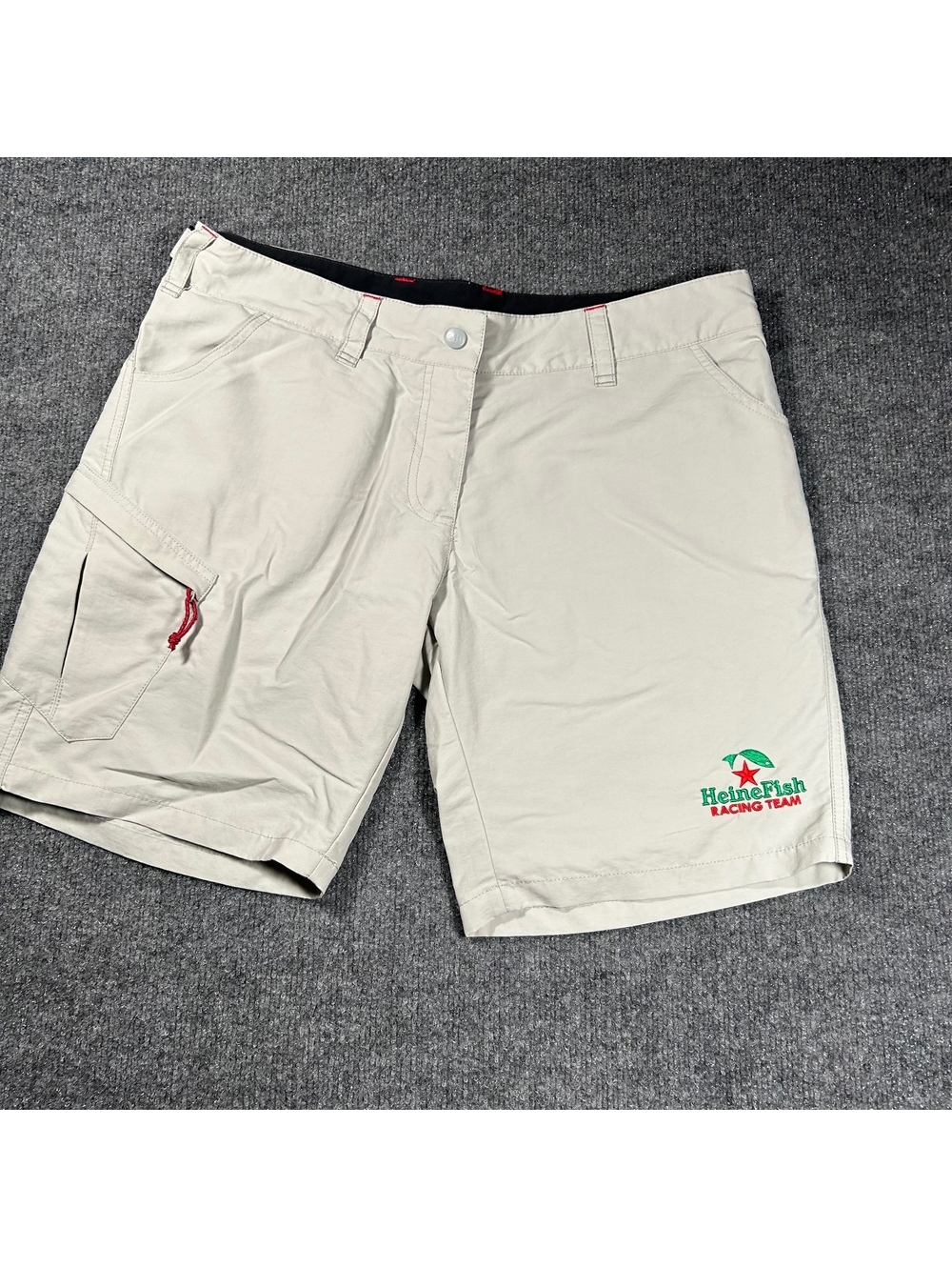 Gill Light Beige Racing Team Cargo Shorts UK 14 / USA 10 / EUR 40